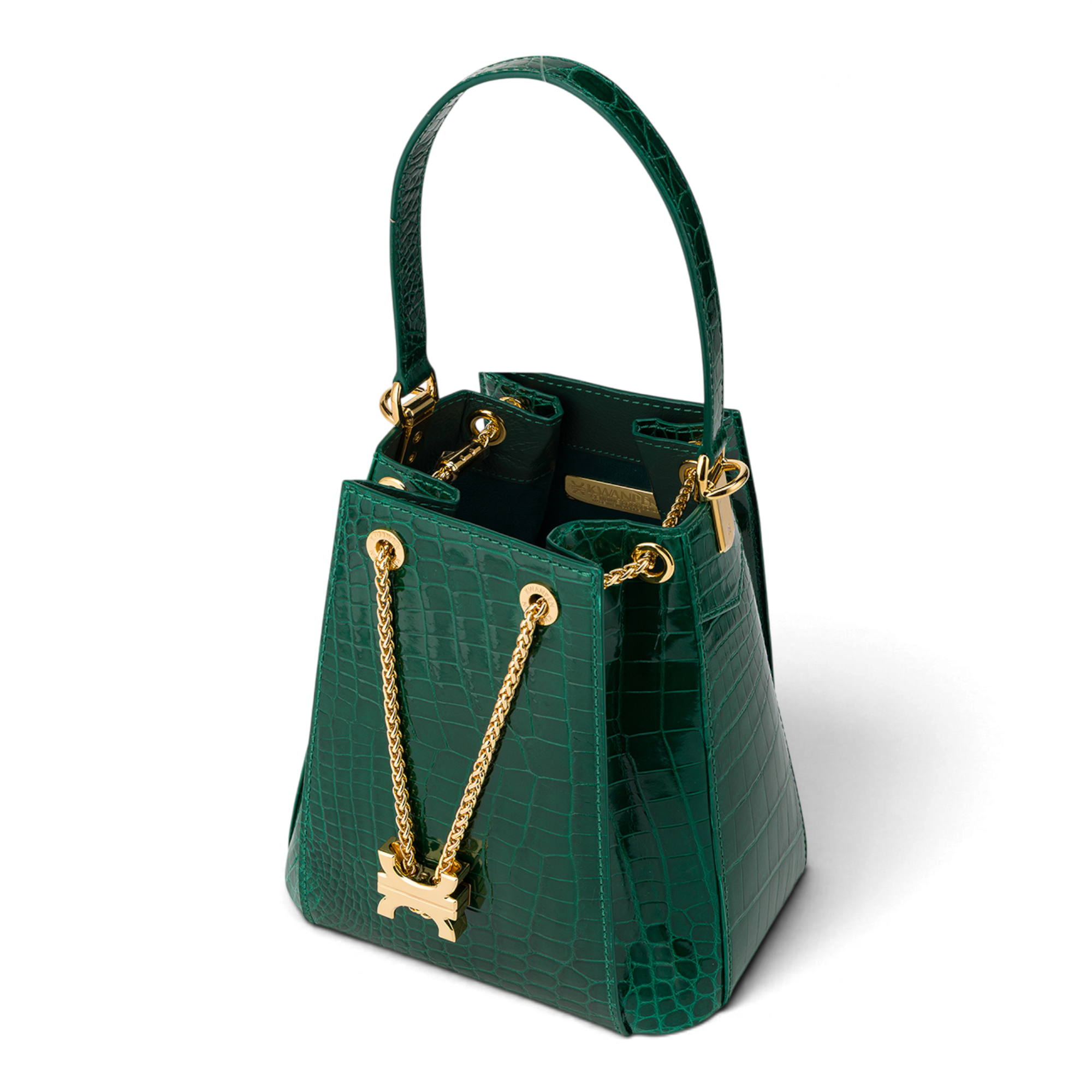 Crest Link Origami Bucket Bag