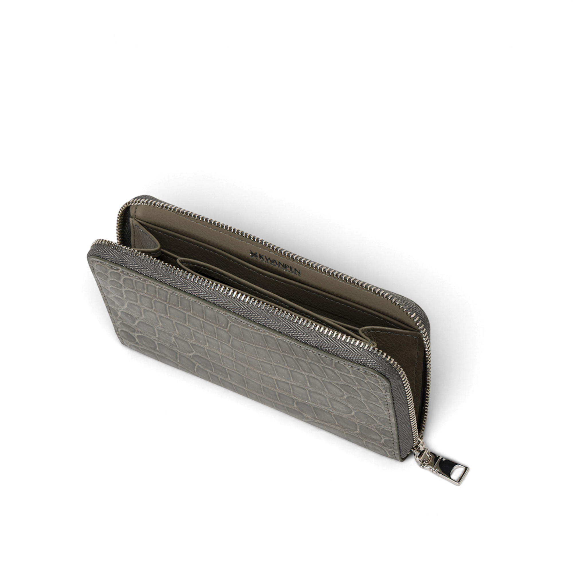 Crocodile Zip Purse