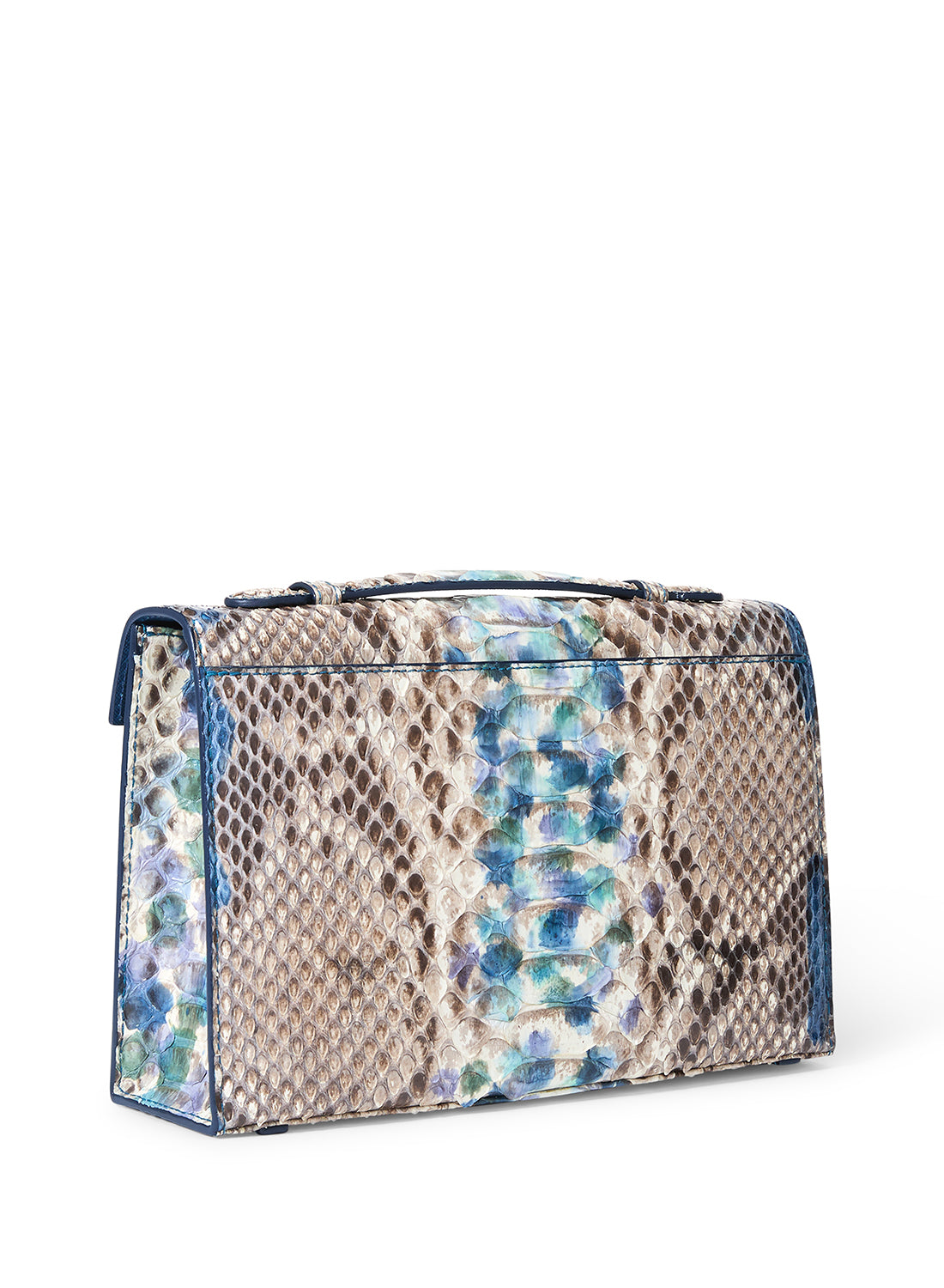 Tutti Frutti Crocodile Leather Clutch