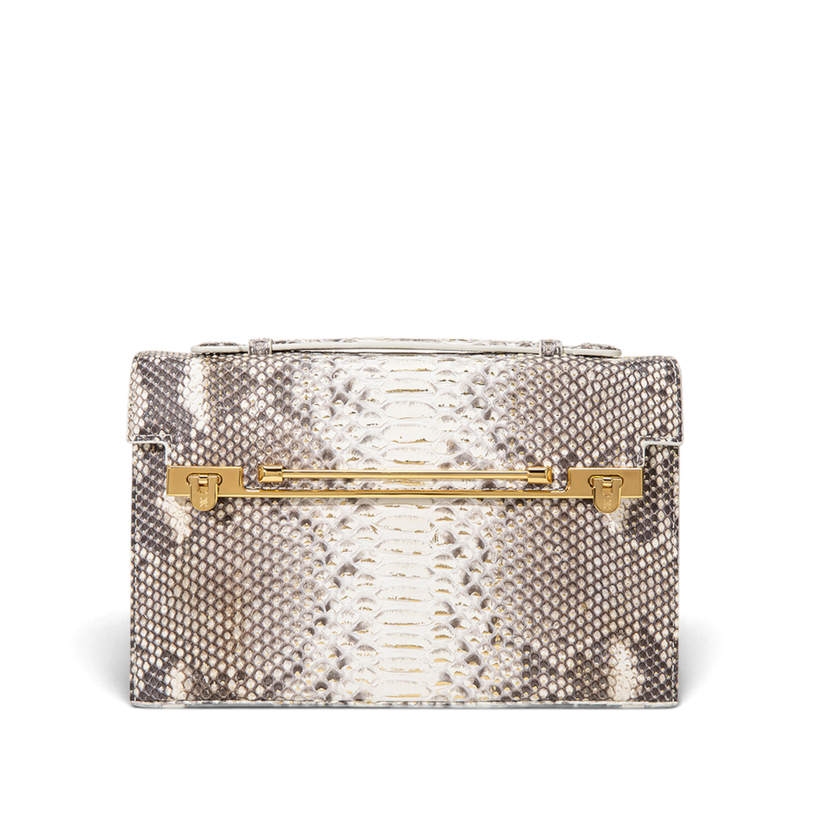 Orchidea Oro Leather Clutch