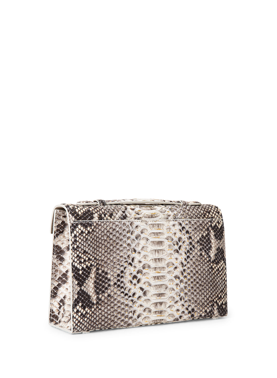 Orchidea Oro Crocodile Leather Clutch