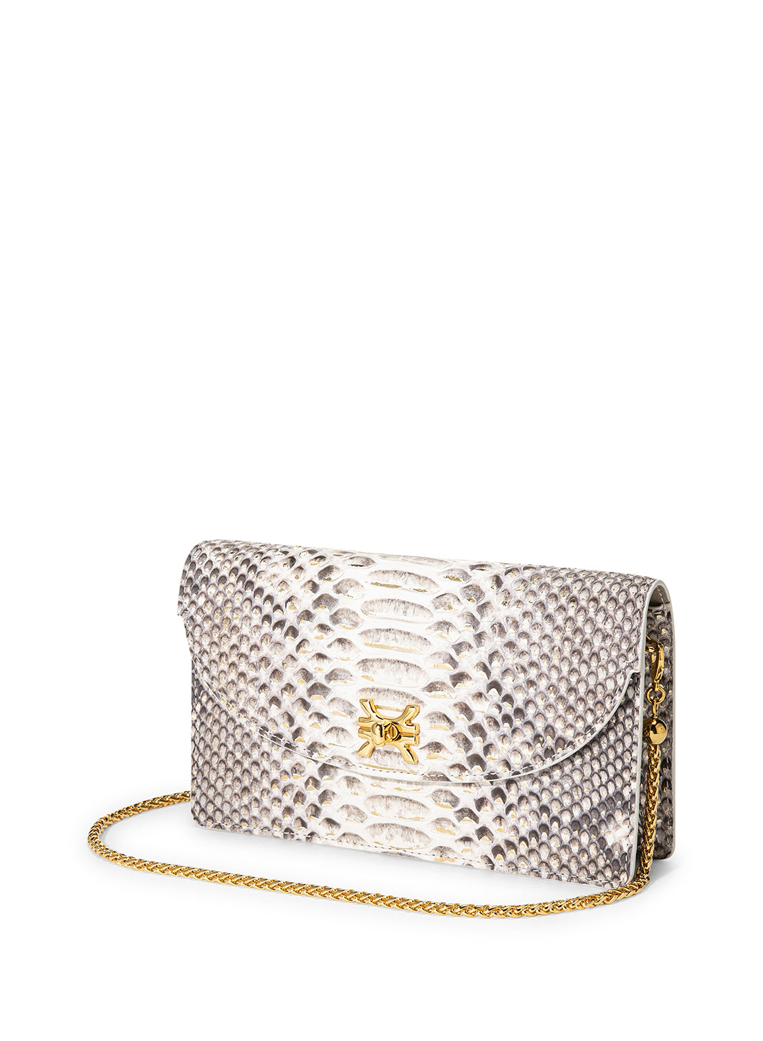 Orchidea Oro Crocodile Leather Card Holder