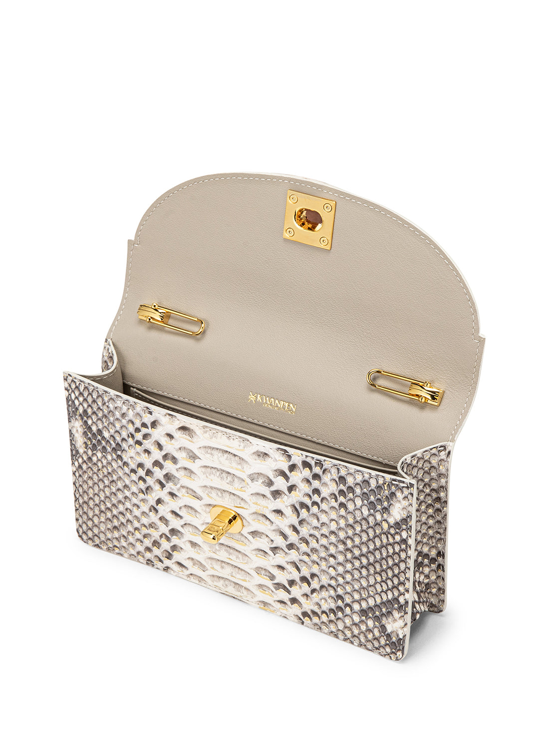 Orchidea Oro Crocodile Leather Card Holder