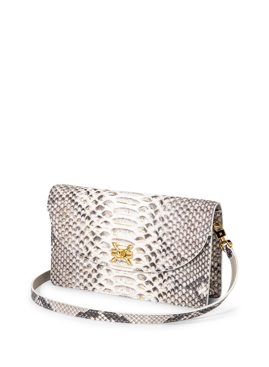 Orchidea Oro Crocodile Leather Card Holder