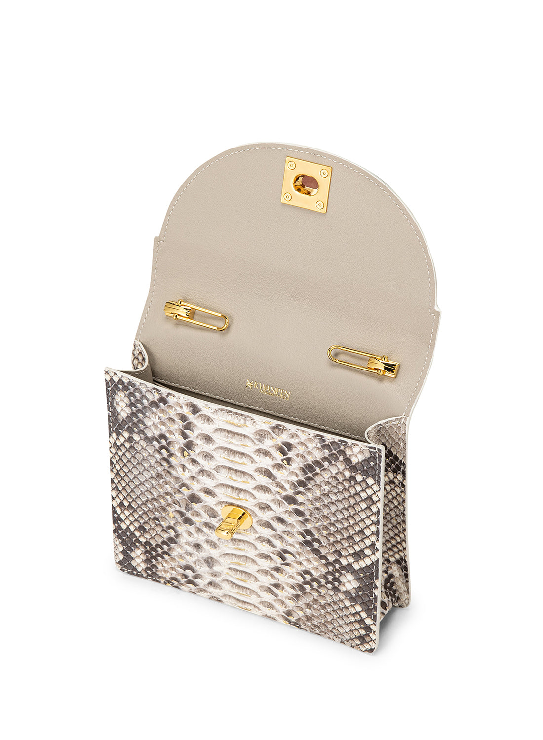 Orchidea Oro Crocodile Leather Wallet