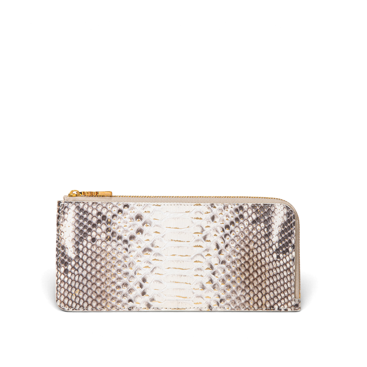 Orchidea Oro Leather Slim Long Wallet