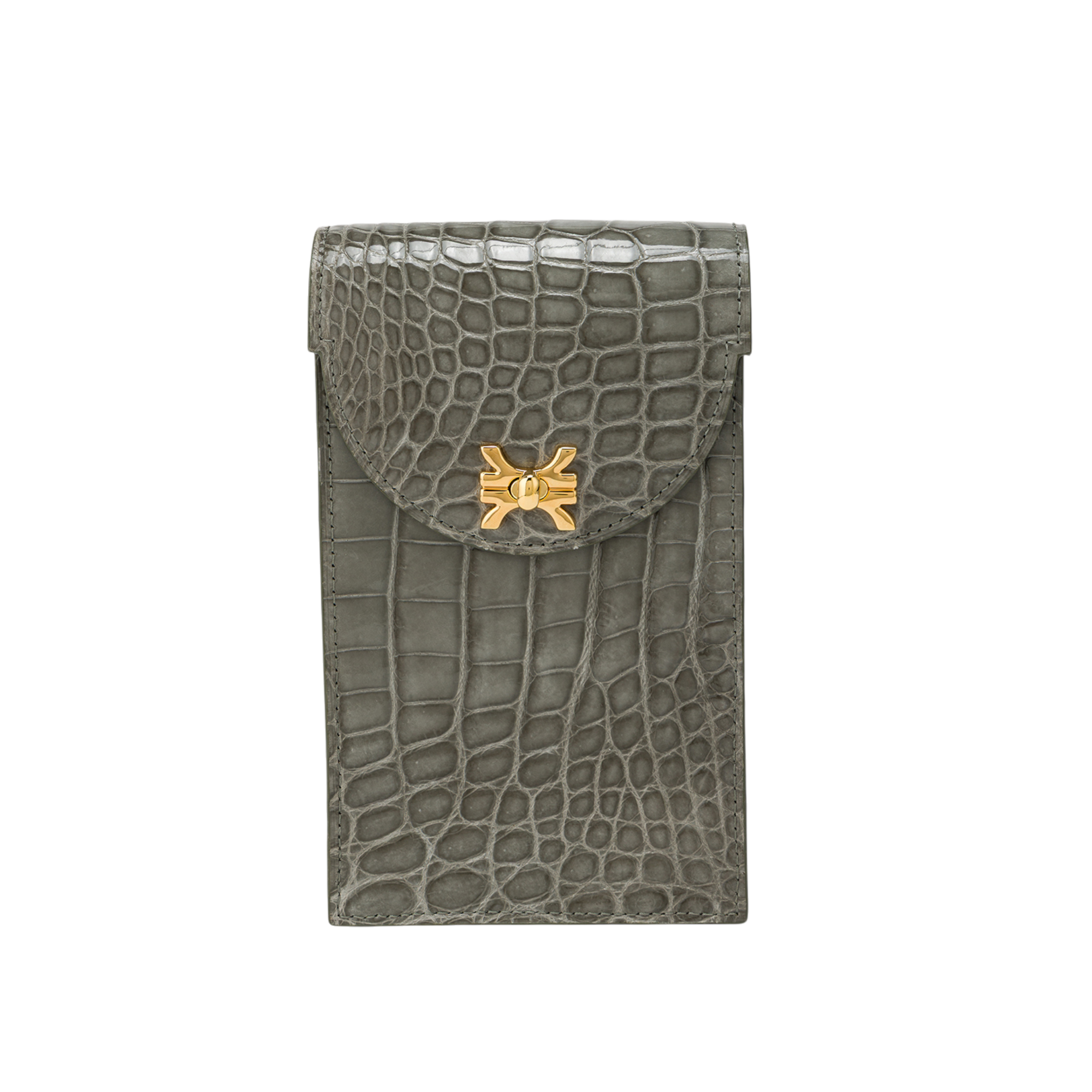 Crest Flap Phone Pouch