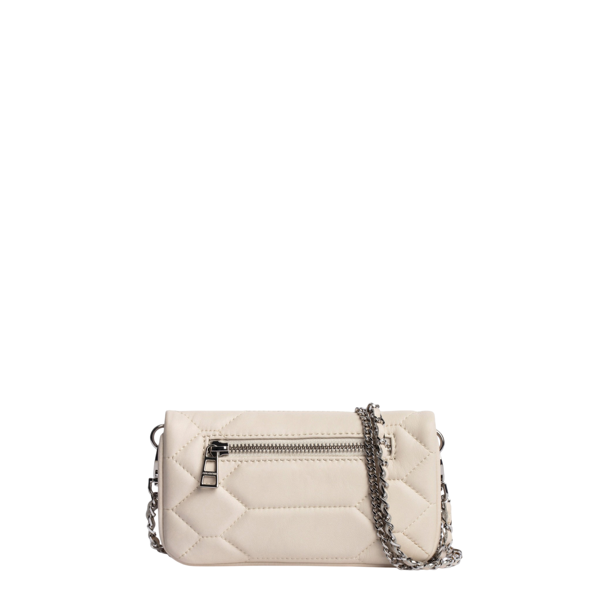 Rock Nano XL Mat Scale Quilted Leather Crossbody Bag - Flash