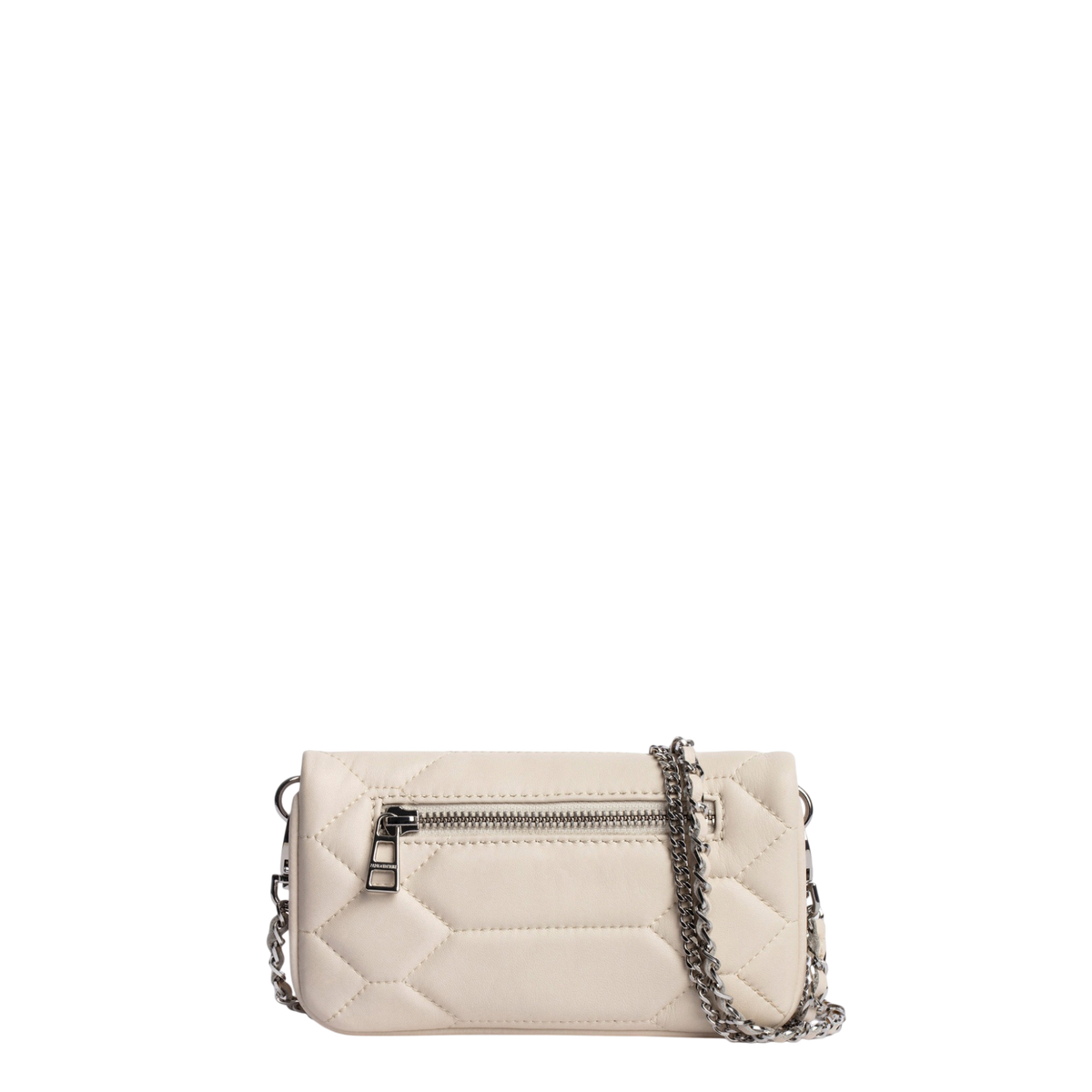 Rock Nano XL Mat Scale Quilted Leather Crossbody Bag - Flash