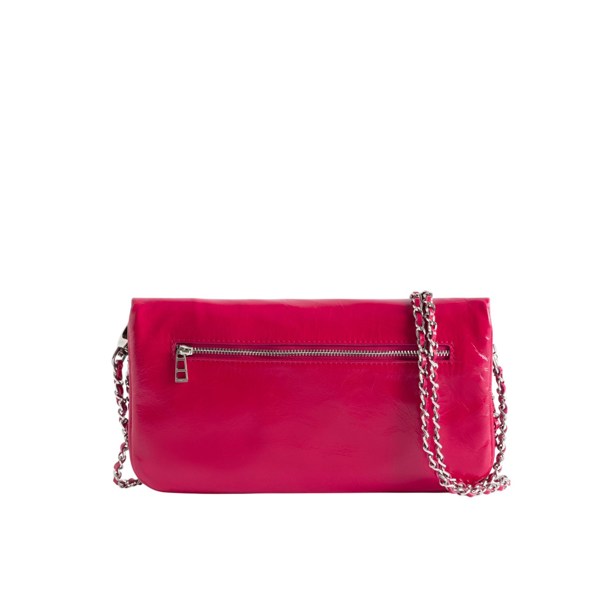 Rock Vintage Patent Leather Clutch - Podium