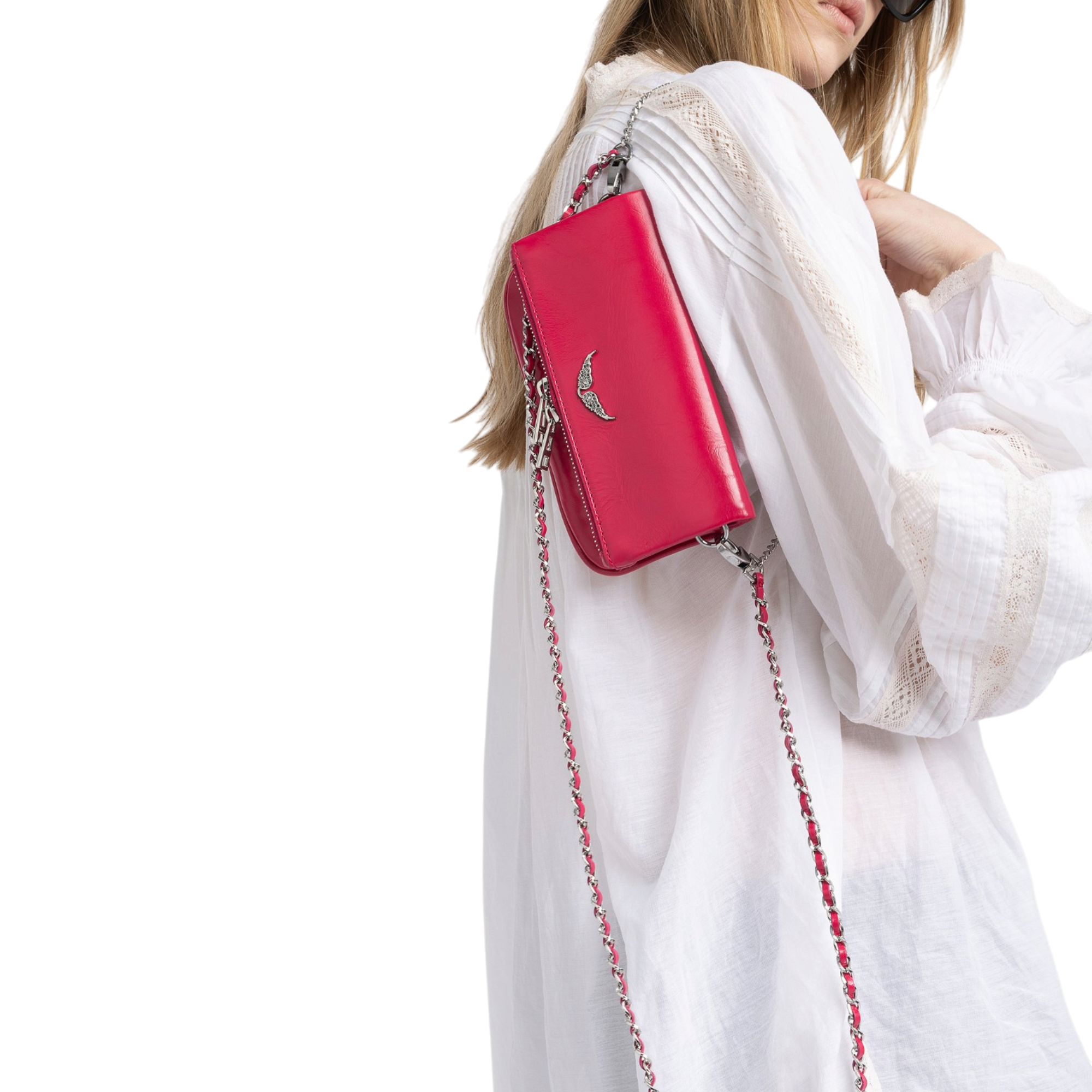 Rock Nano Vintage Patent Mini Clutch - Podium