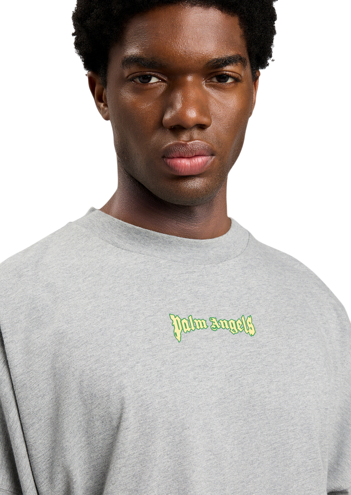 Outline Logo Over Tee
