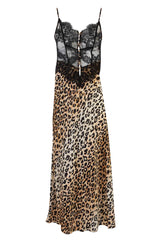 Nyx Leopard Printed Slip Dress