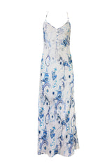 Aphrodite Printed Slip Dress