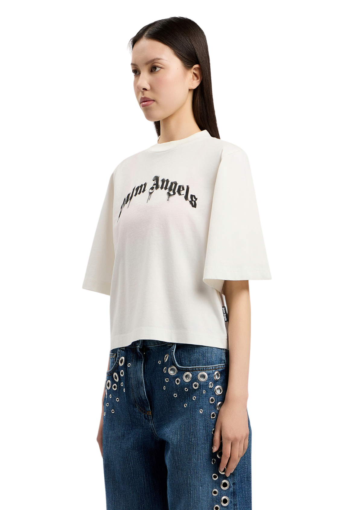 Curved Logo Boxy Tee