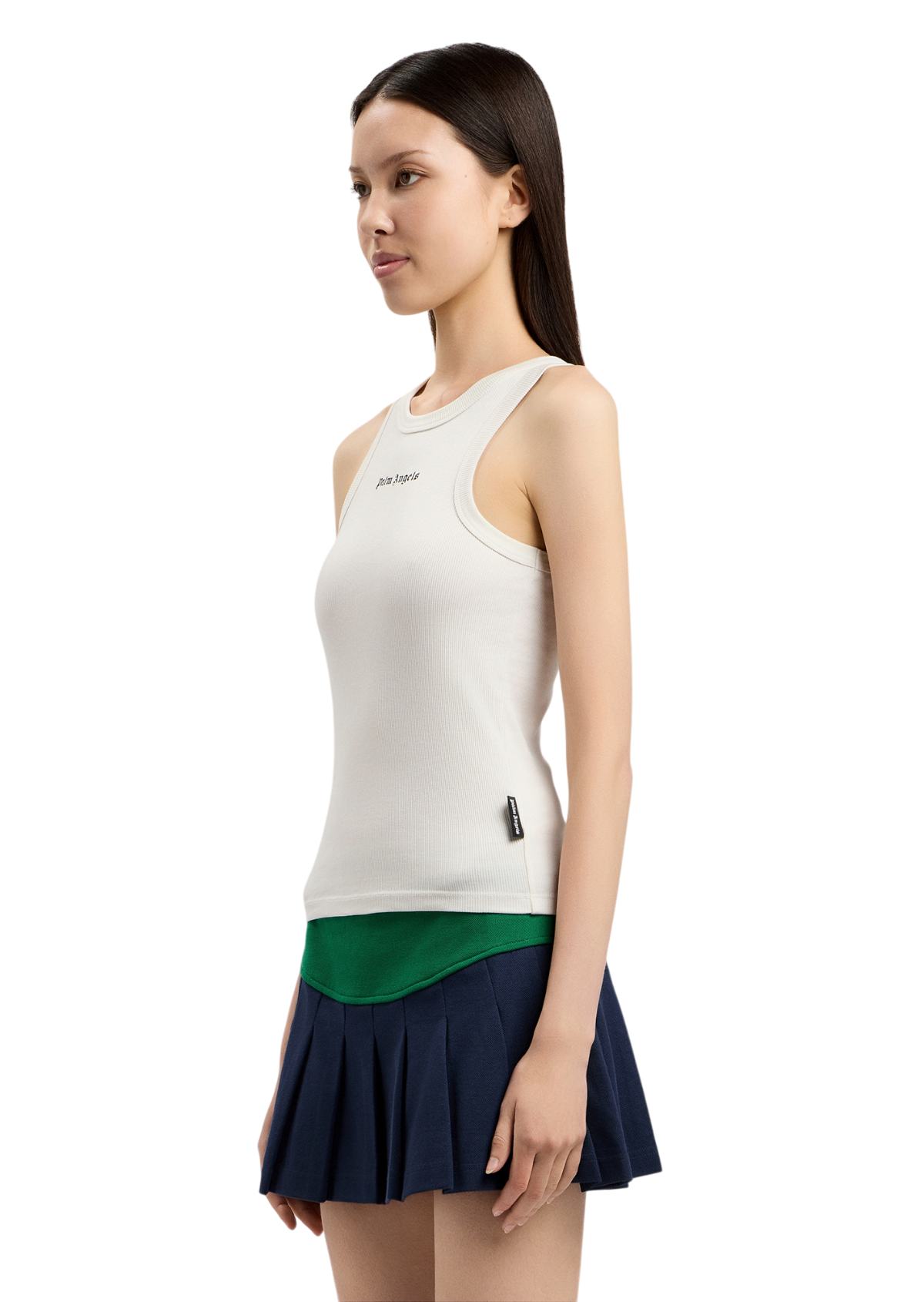 Classic Logo Fitted Tank Top