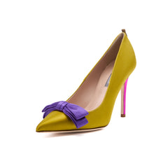 SJP by Sarah Jessica Parker Rosalie 100mm Rish Satin Pumps