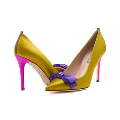 SJP by Sarah Jessica Parker Rosalie 100mm Rish Satin Pumps