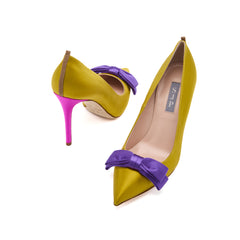 SJP by Sarah Jessica Parker Rosalie 100mm Rish Satin Pumps