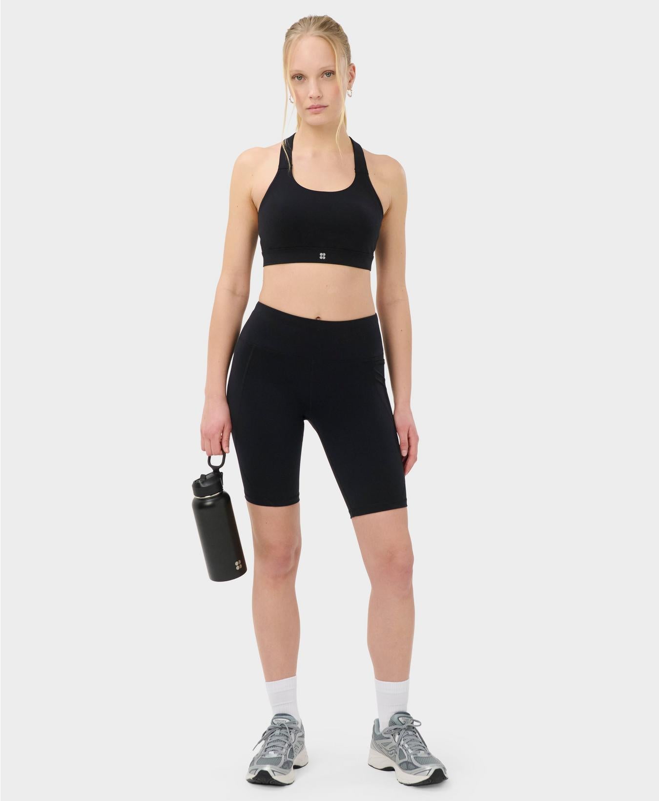Power 9" Biker Shorts