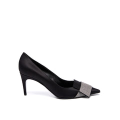 Sergio Rossi SR1 Paris 75mm Black Pumps