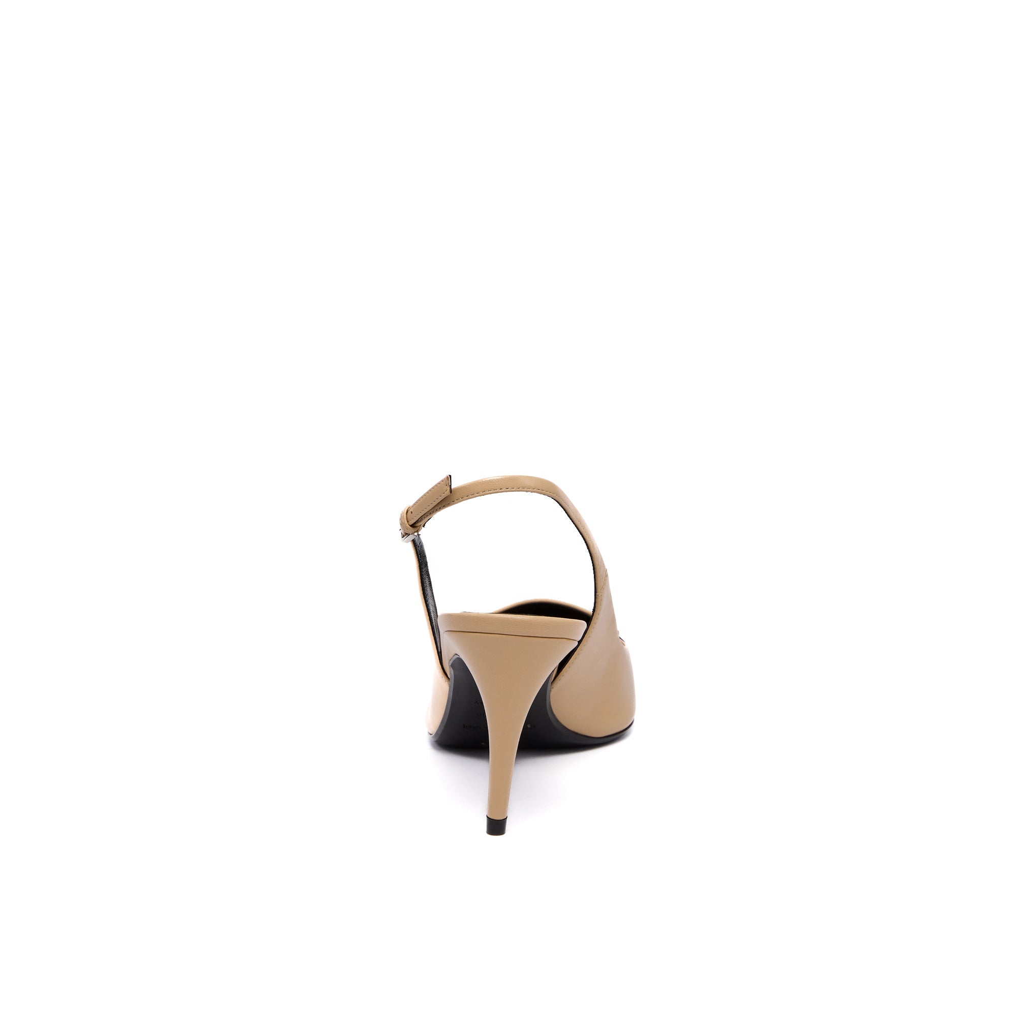 Sergio Rossi SR1 75mm Black Slingback