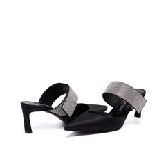 Sergio Rossi SR Paris 60mm Black Mules