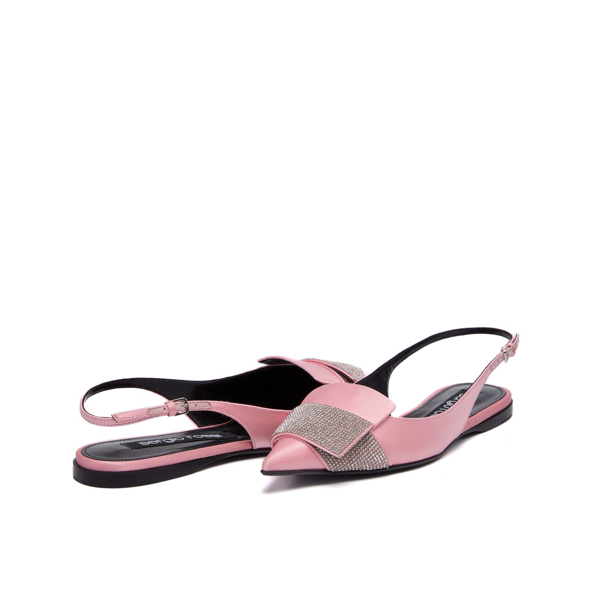 Sergio Rossi SR1 Paris 10mm Pink Slingback