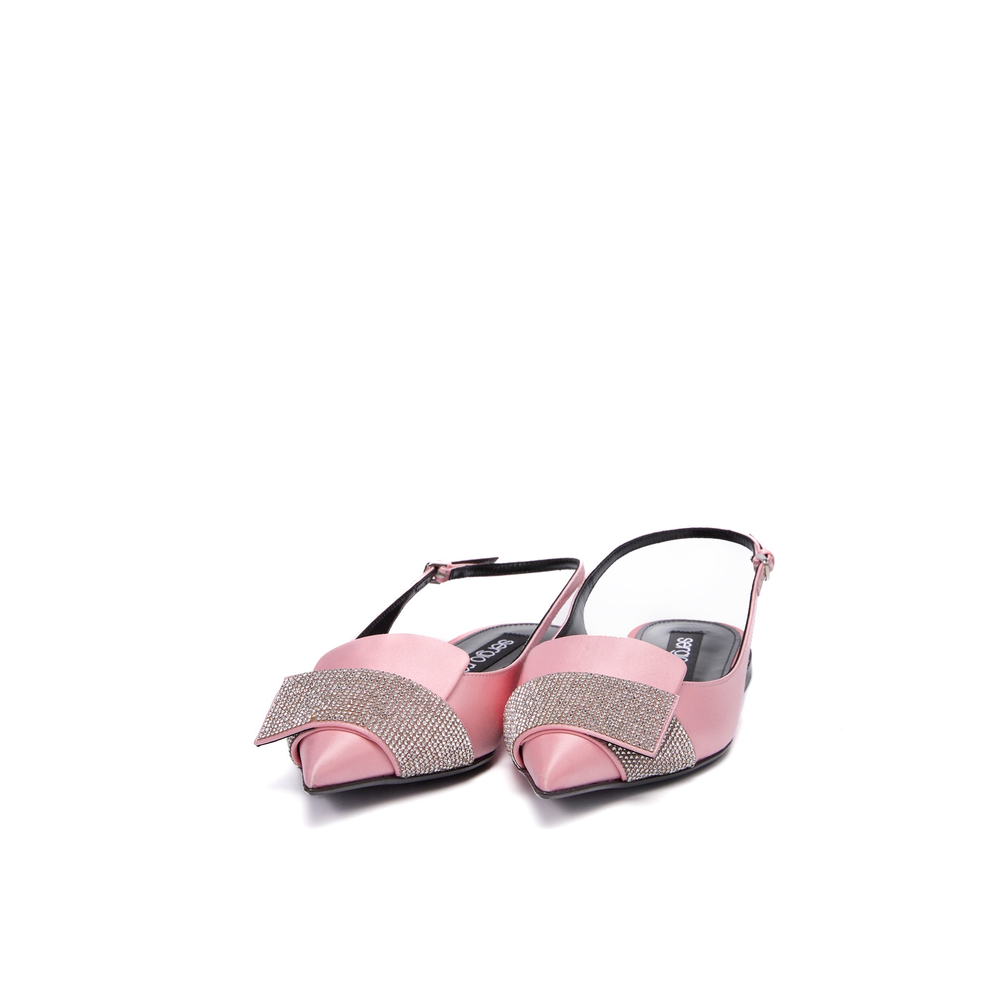 Sergio Rossi SR1 Paris 10mm Pink Slingback