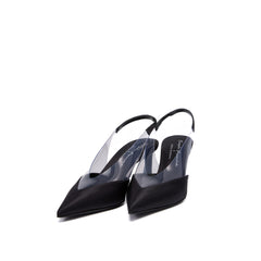 Sergio Rossi Evangelie 60mm Black Slingback