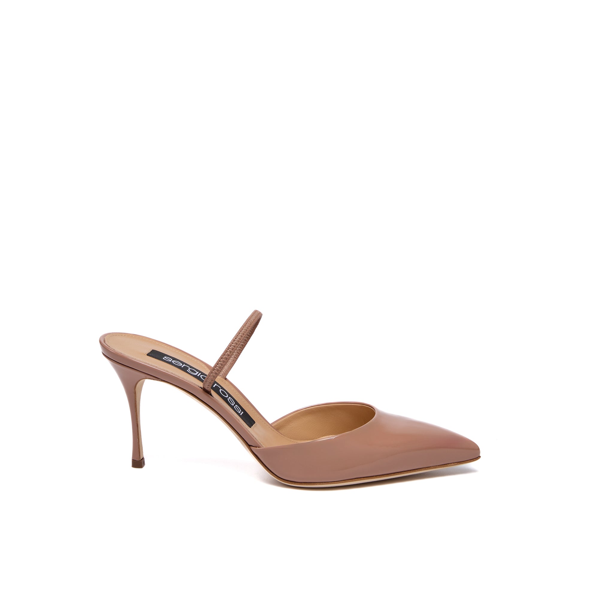 Sergio Rossi Godiva 75mm Beige Slingback