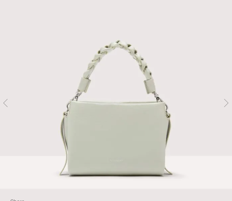 Coccinelle Boheme Shiny Goat Small Crossbody Bag