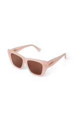 Temperley London The Dolly Studded Cat Eye Sunglasses Milky Pink