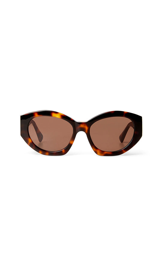 Temperley London The Blondie Almond Cat Eye Sunglasses Tortoise