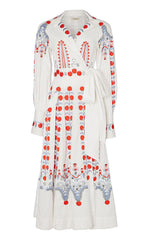 Temperley London Langley Wrap Dress White