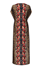 Temperley London Open Kaftan Leopard Print