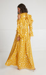 Temperley London Lorene Dress Golden Yellow