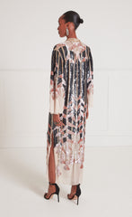 Frida Sleeved Rosewater Maxi Dress