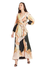 Temperley London Akira Wrap Maxi Dress