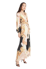 Temperley London Akira Wrap Maxi Dress