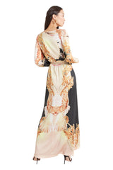 Temperley London Akira Wrap Maxi Dress