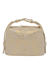 Furla Nuvola Mini Top Handle Handbag - Gold