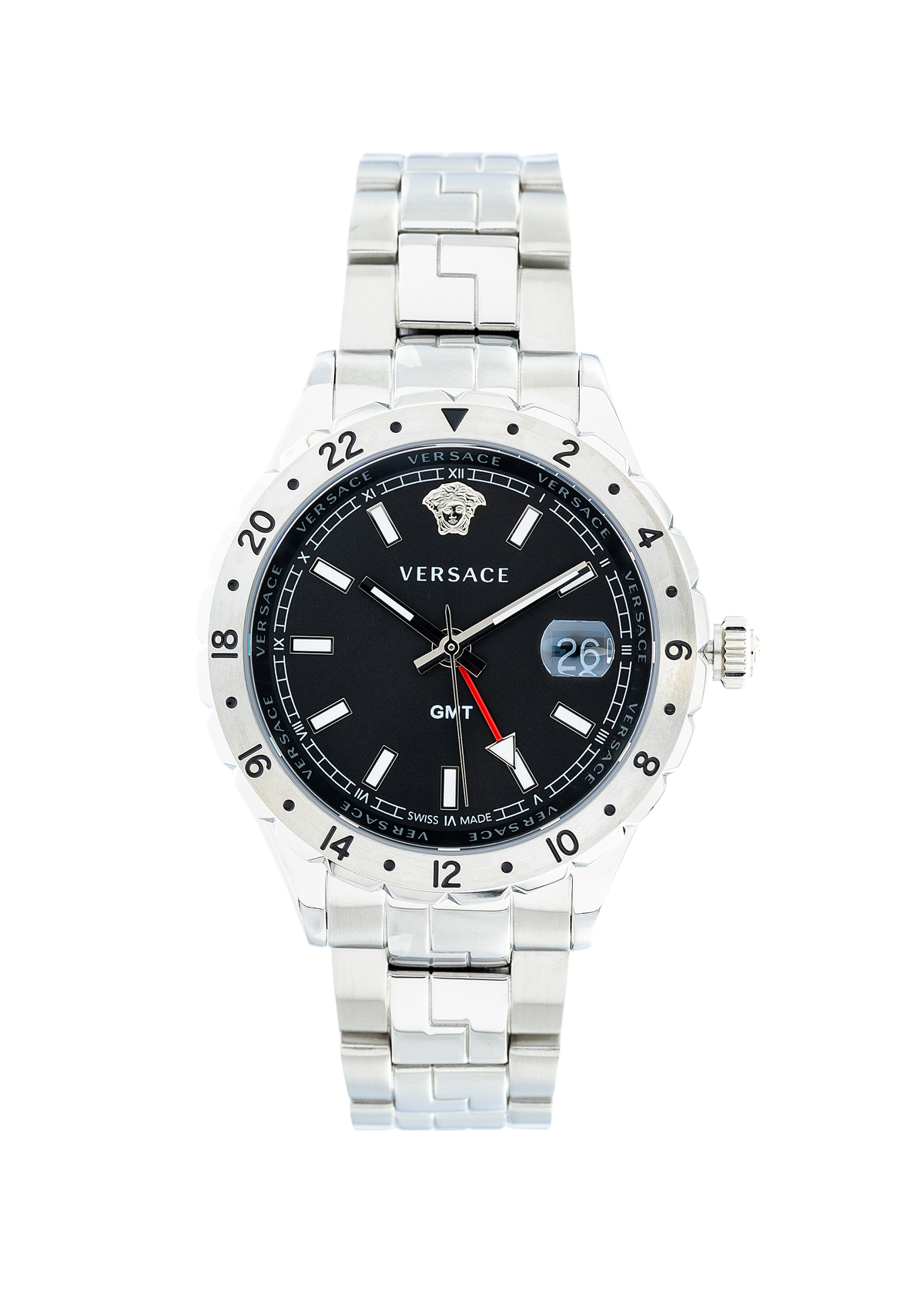Hellenyium GMT Black Dial Watch