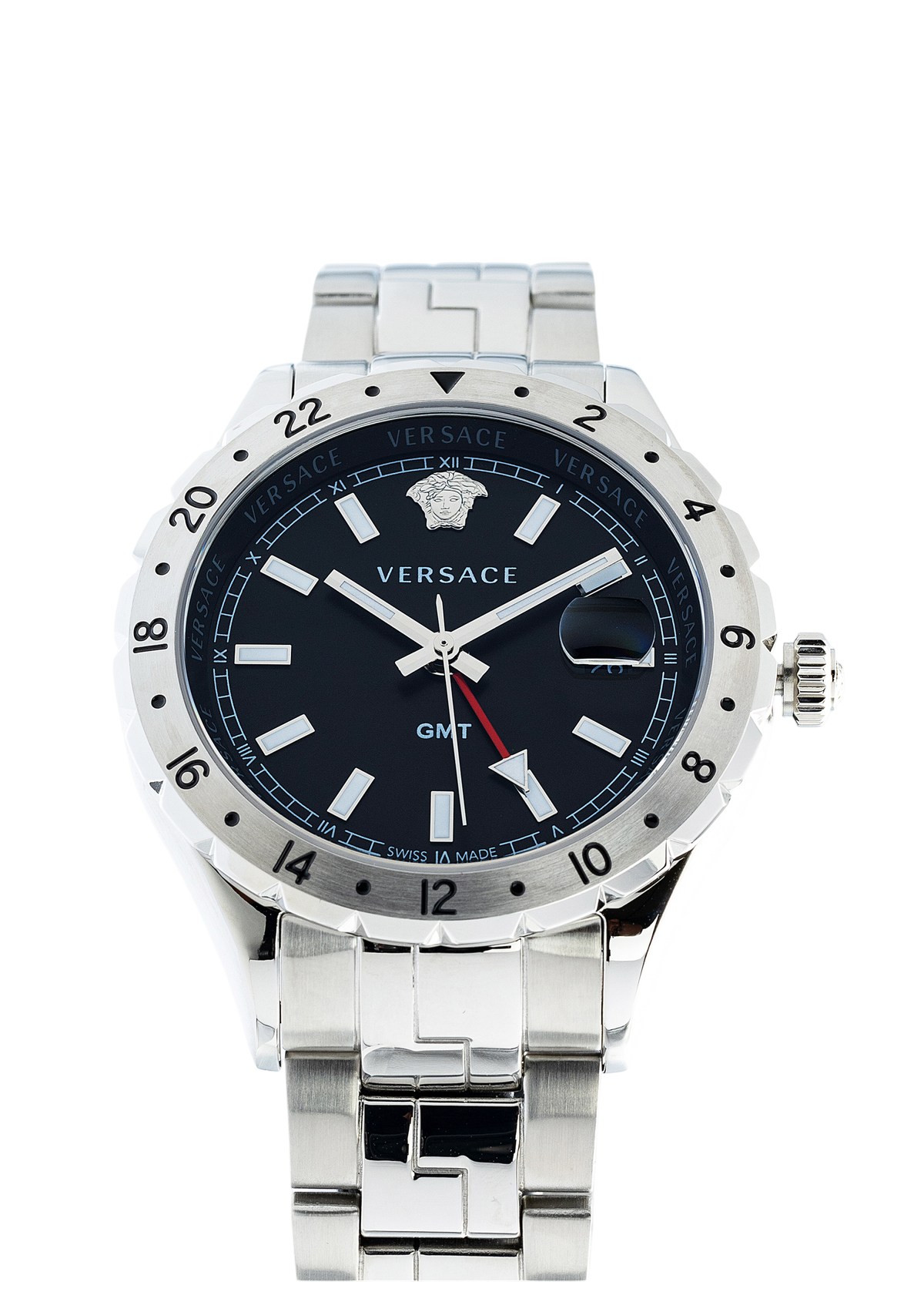 Hellenyium GMT Black Dial Watch