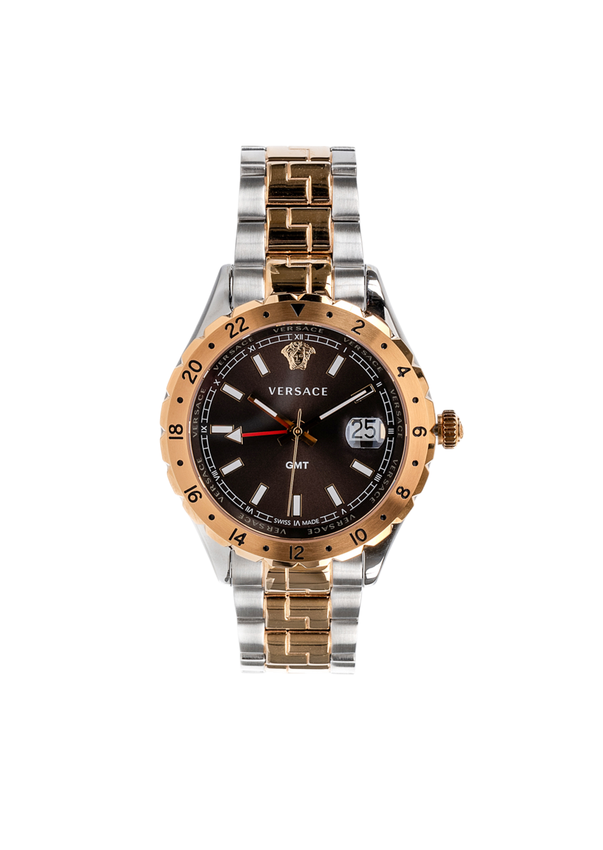 Hellenyium GMT Brown Dial Watch