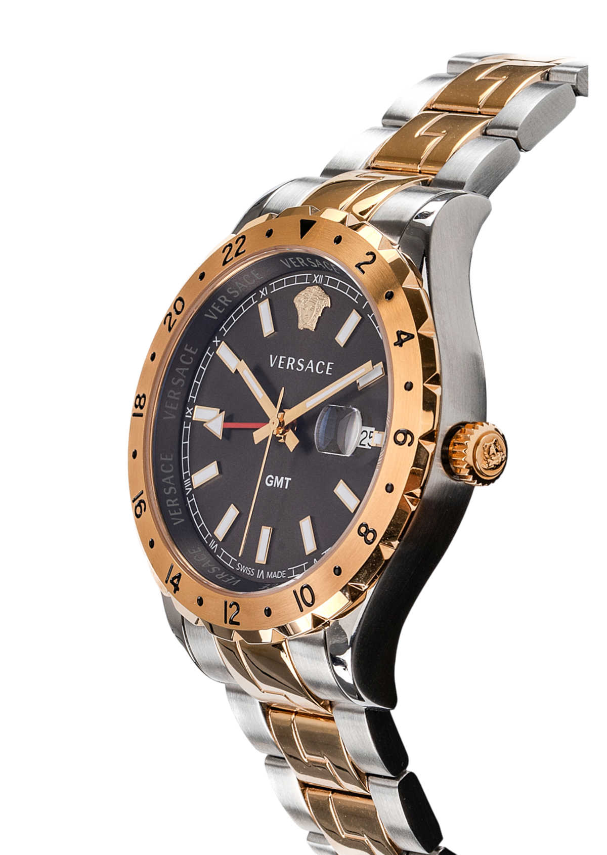 Hellenyium GMT Brown Dial Watch