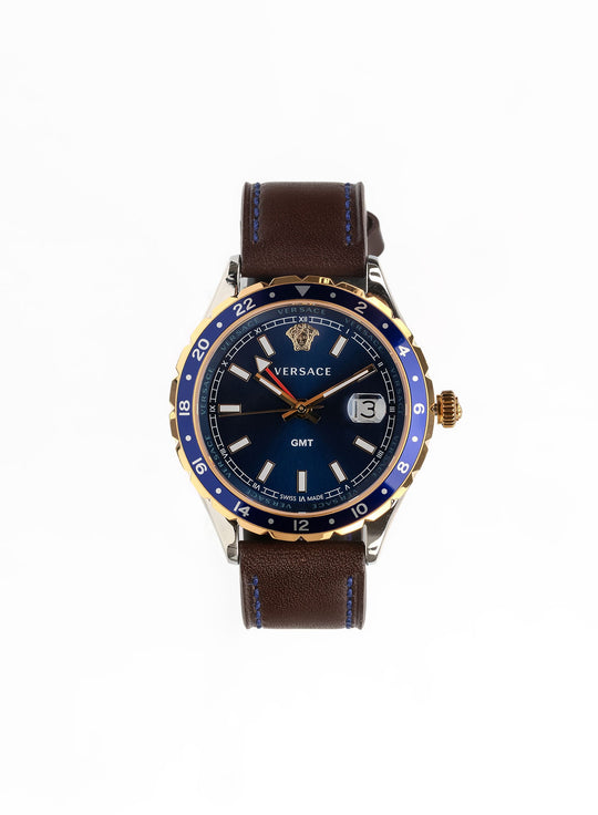 Hellenyium GMT Blue Dial Watch