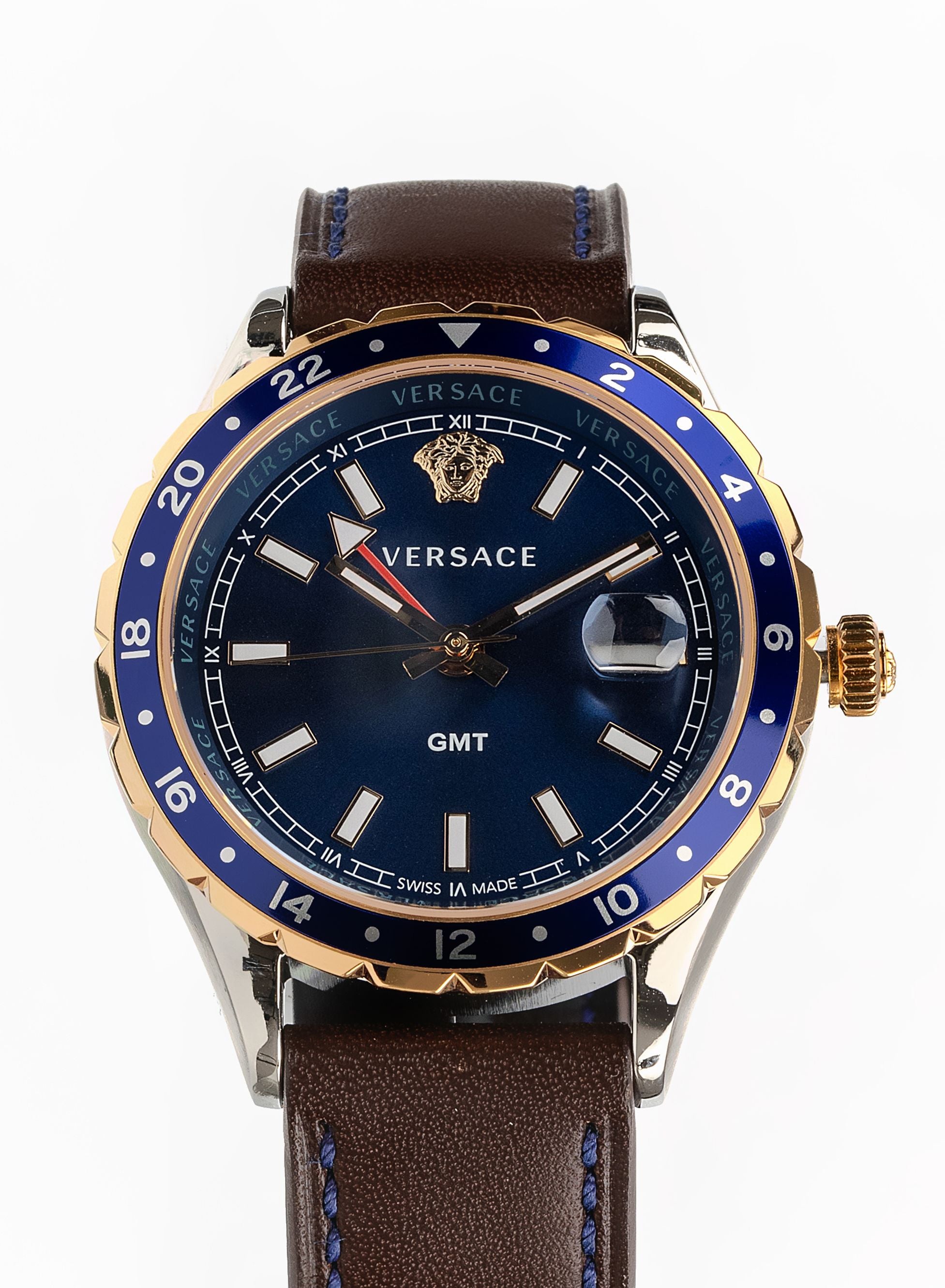 Hellenyium GMT Blue Dial Watch