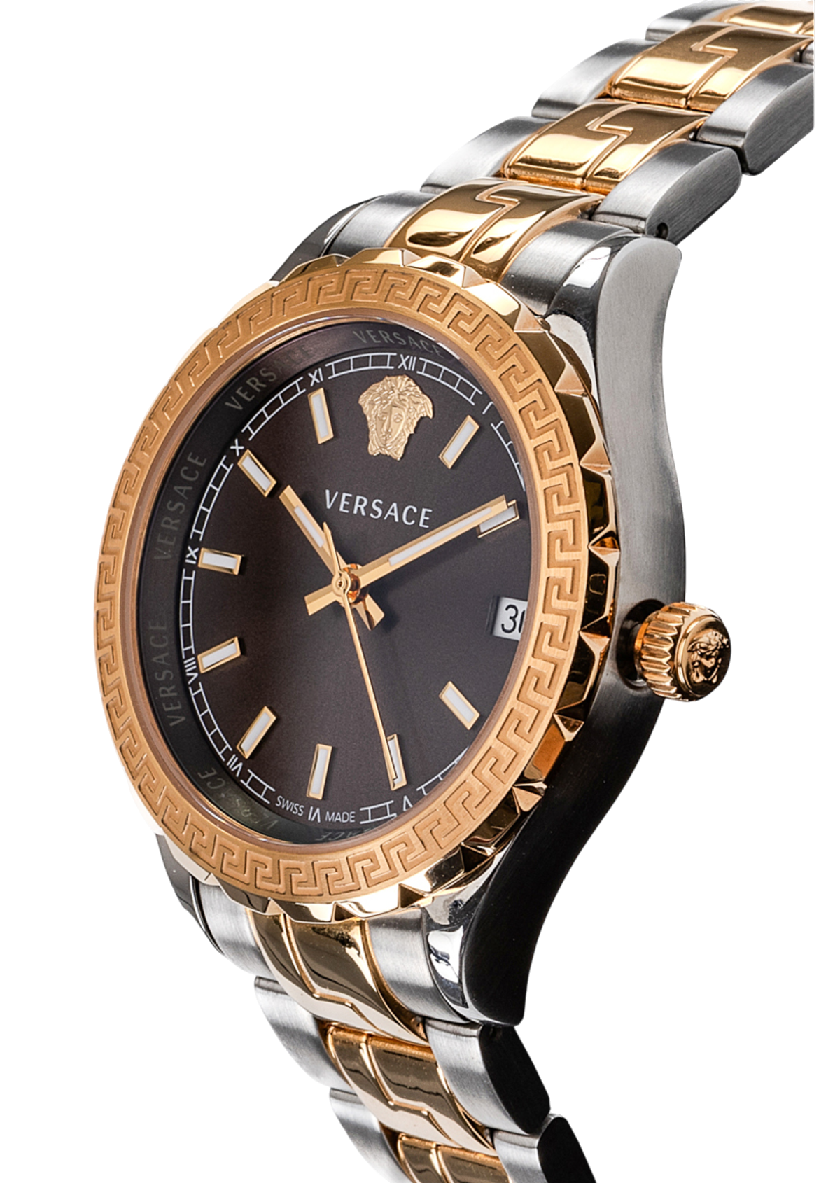 Hellenyium GMT Brown Dial Watch