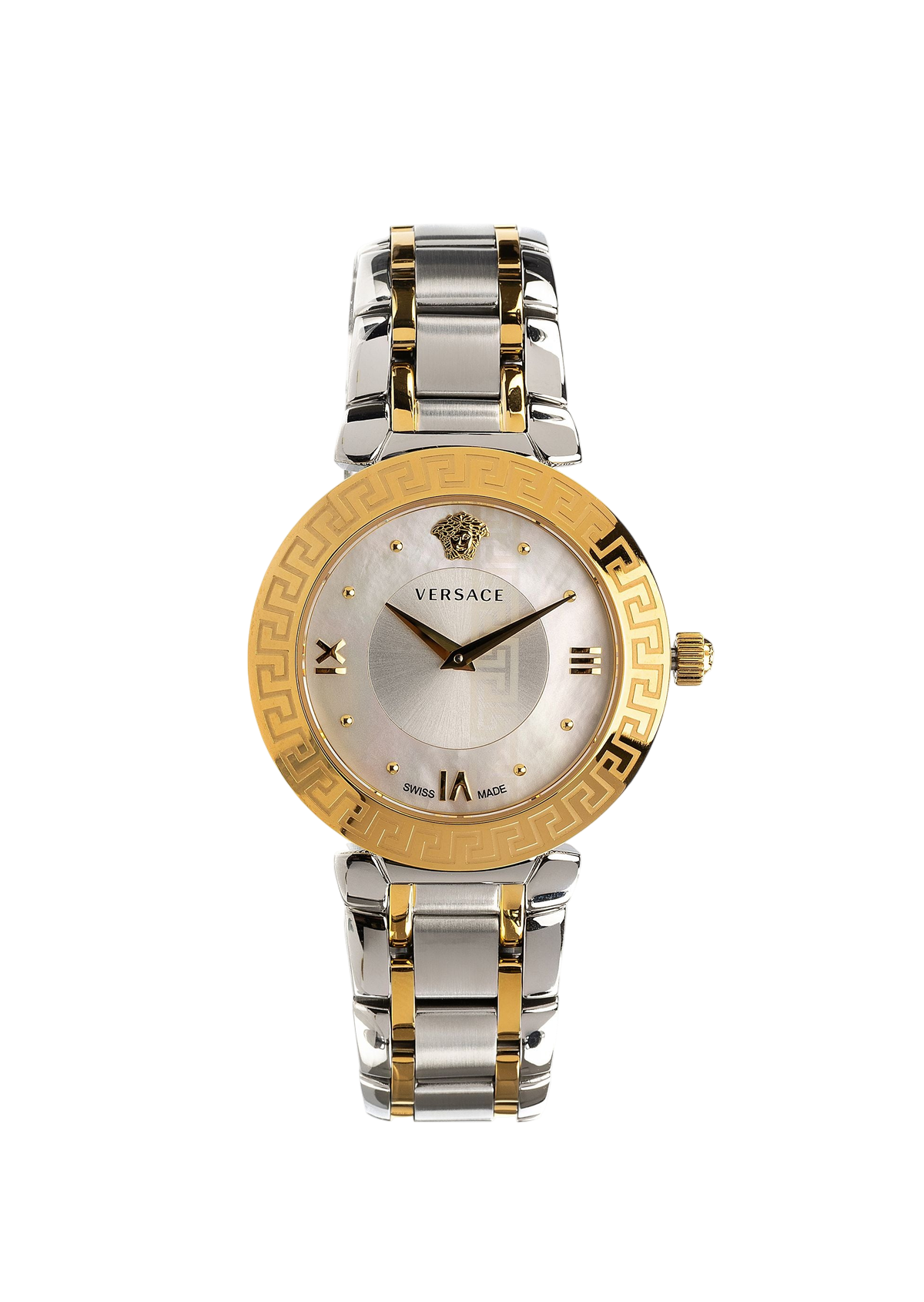Daphnis Quartz Mother of Pearl Dial Watch